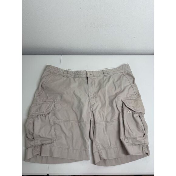 Polo Ralph Lauren Men’s Cargo Shorts Size 48B Beige Gray See Description - Picture 1 of 8